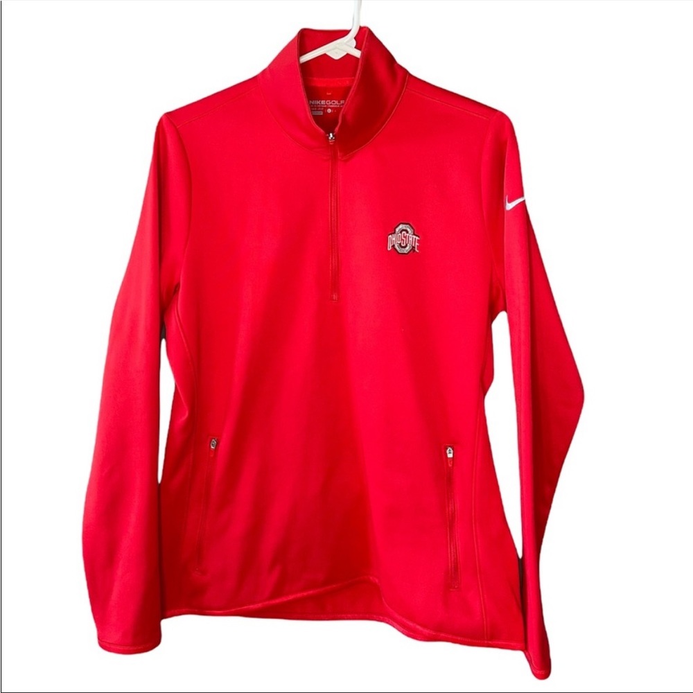 Nike Golf Women’s Ohio State Red Quarter Zip OSU